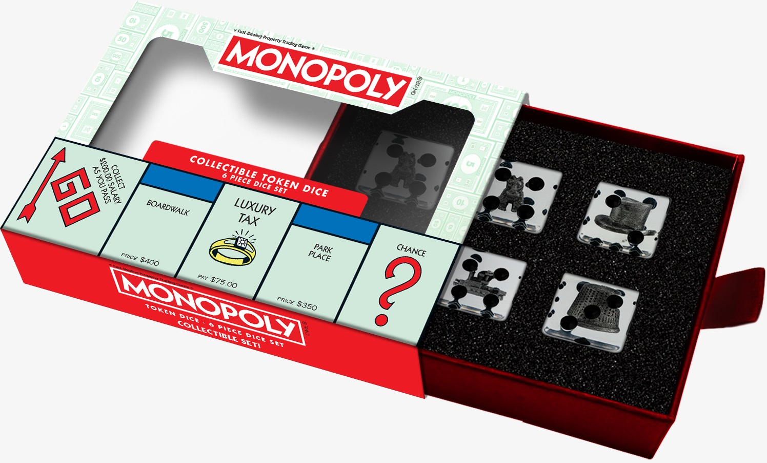 Monopoly 22mm Inclusion Dice Set